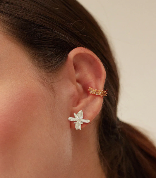 AROS SPRING SILVER + EARCUFF