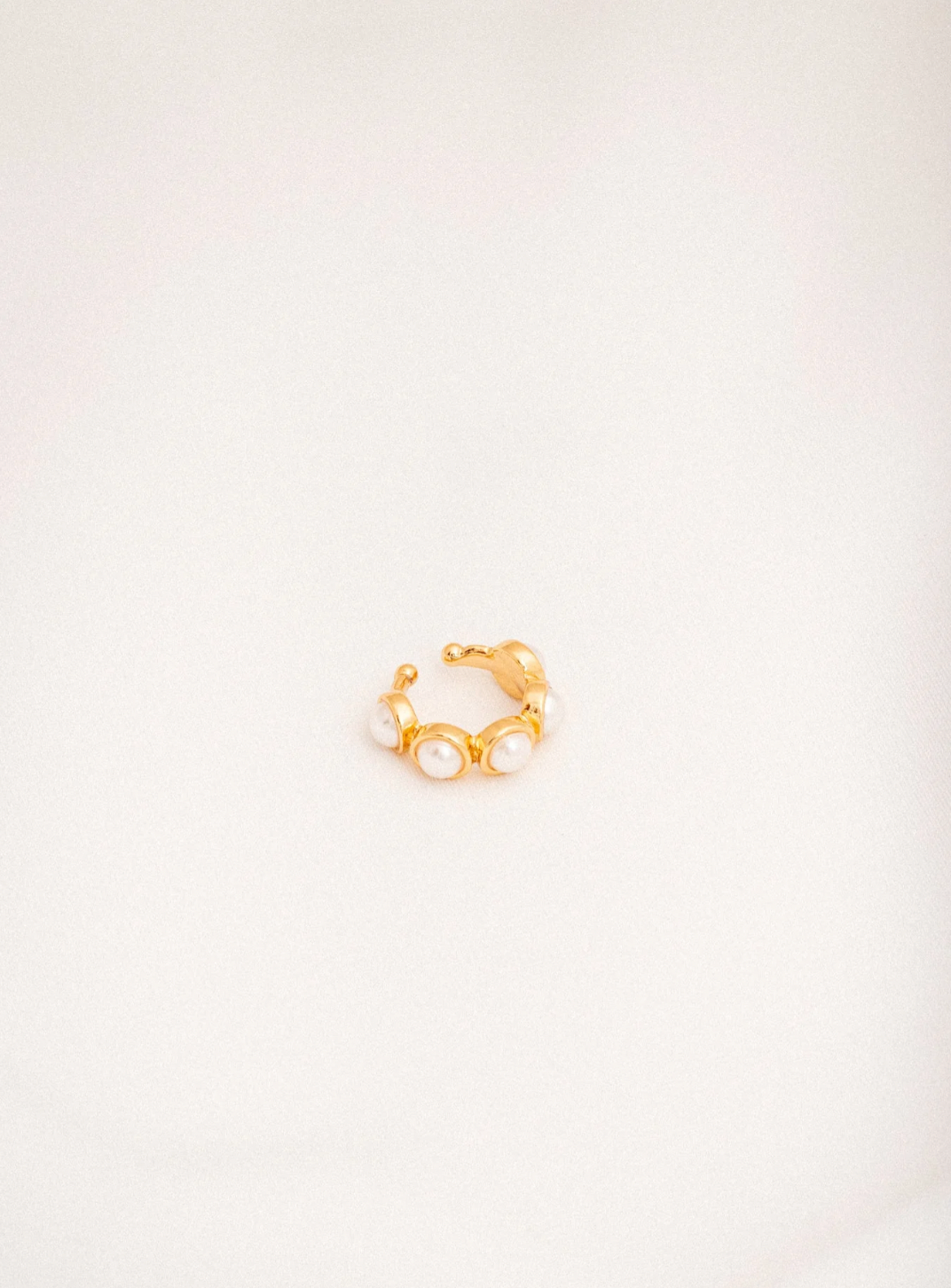 EARCUFF PERLAS GOLD XL